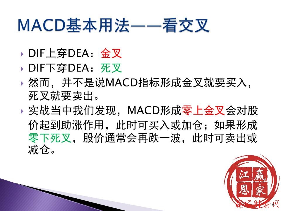macd金叉選股公式(死叉)