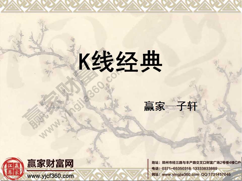 經典k線組合圖解