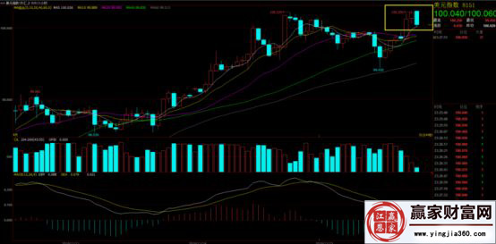 美元指數走勢圖