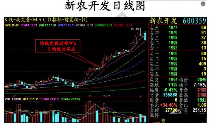 新農開發日線圖