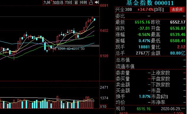 上證指數基金指數